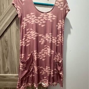 Fighting Eel Pink Fish Women's Dress